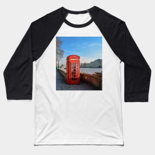 Red telephone box Baseball T-Shirt